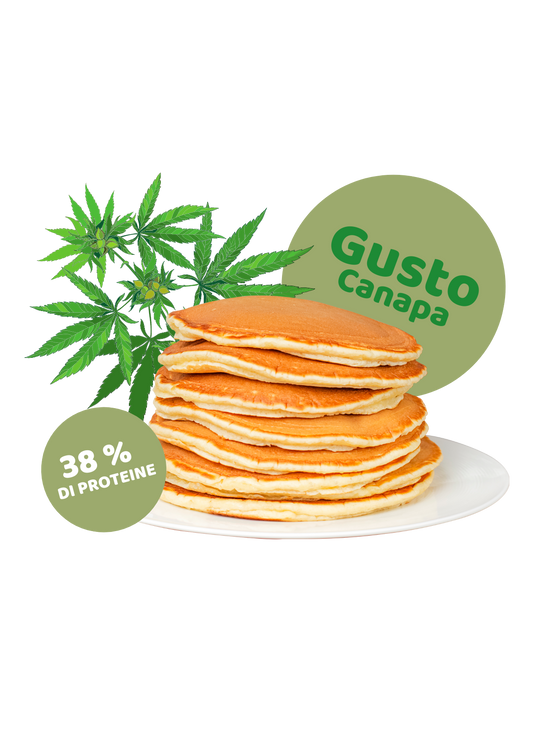 Preparato per Pancake IperProteico alla Canapa