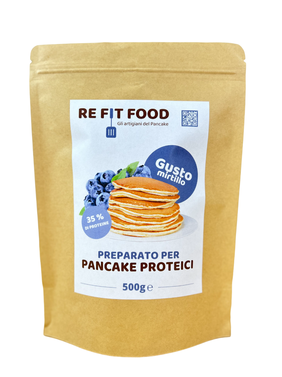 Preparato per Pancake Proteico gusto Mirtillo