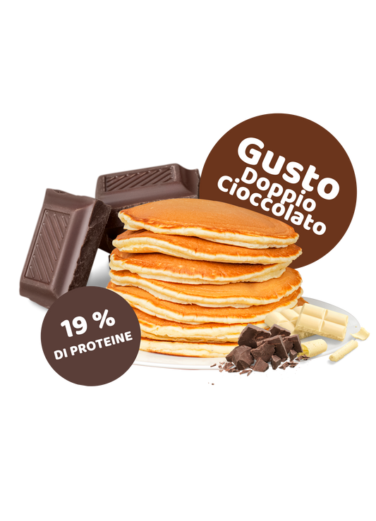 Preparato Per Pancake Proteico gusto Doppio Cioccolato